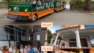 A composite photo showing various St. Augustine attractions like The Fountain of Youth, The Old Jail, and the Oldest Store Museum