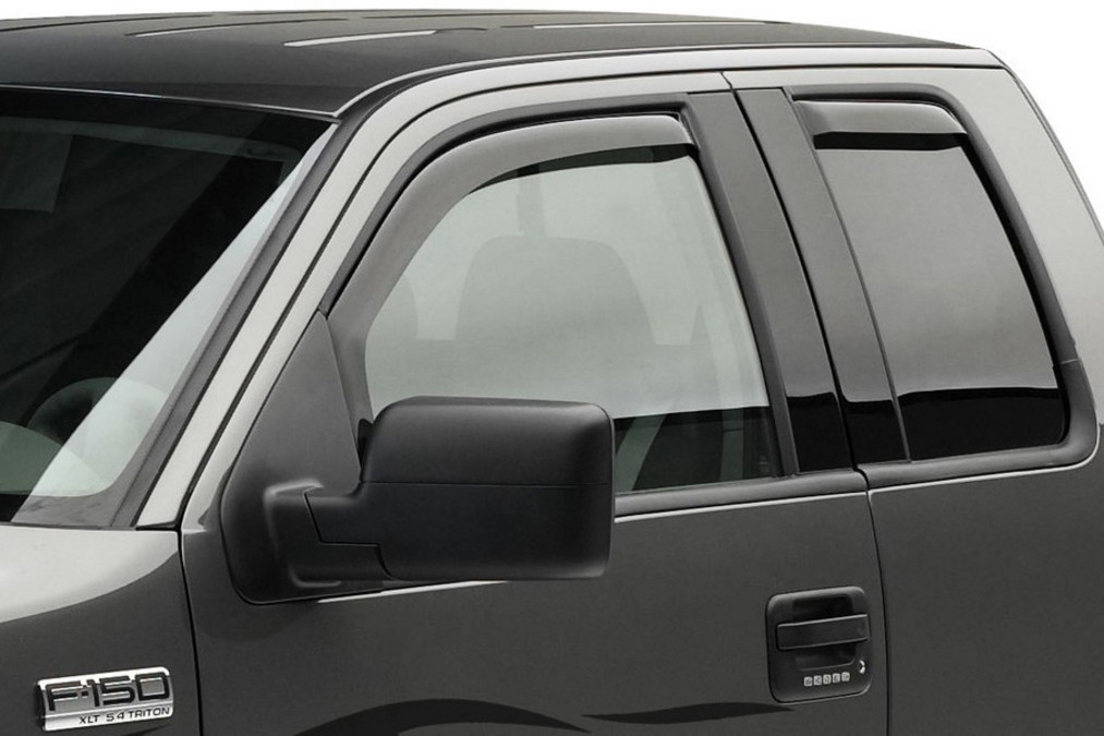 Truck Hardware - EGR In-Channel Window Visors - Smoke