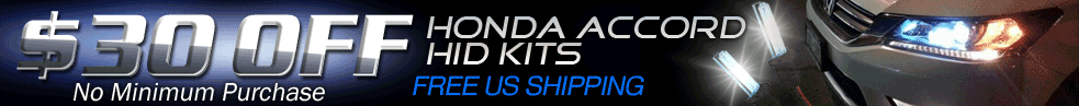 Honda accord hid kits On Sale