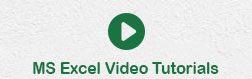 Excel Video Tutorials