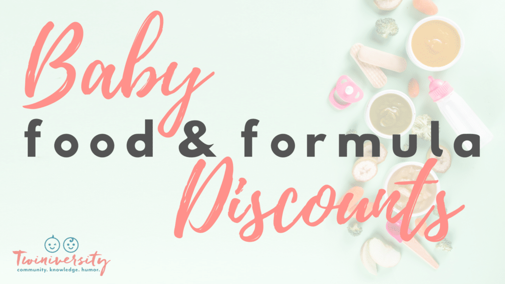 baby food and formula discounts