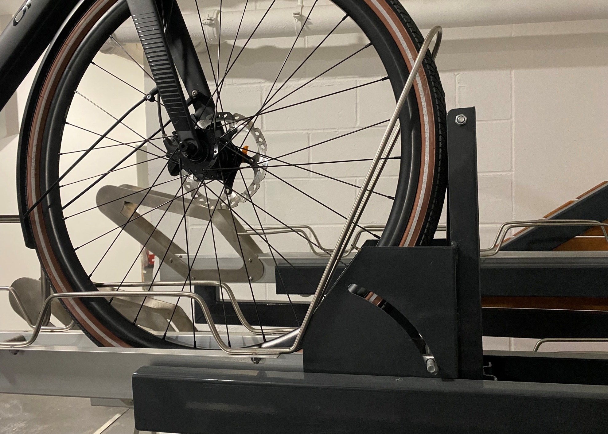 Two Tier Bike Rack from Bike Safe Bike Mounted