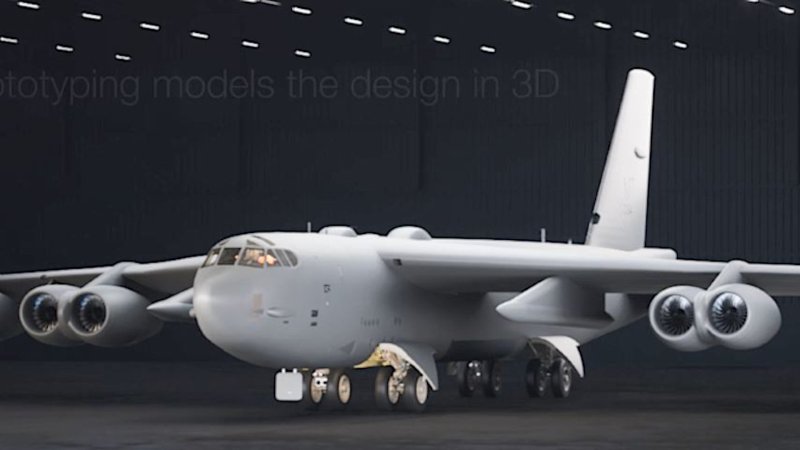 Our First Look At What Fully Upgraded B-52 Bombers Will Look Like