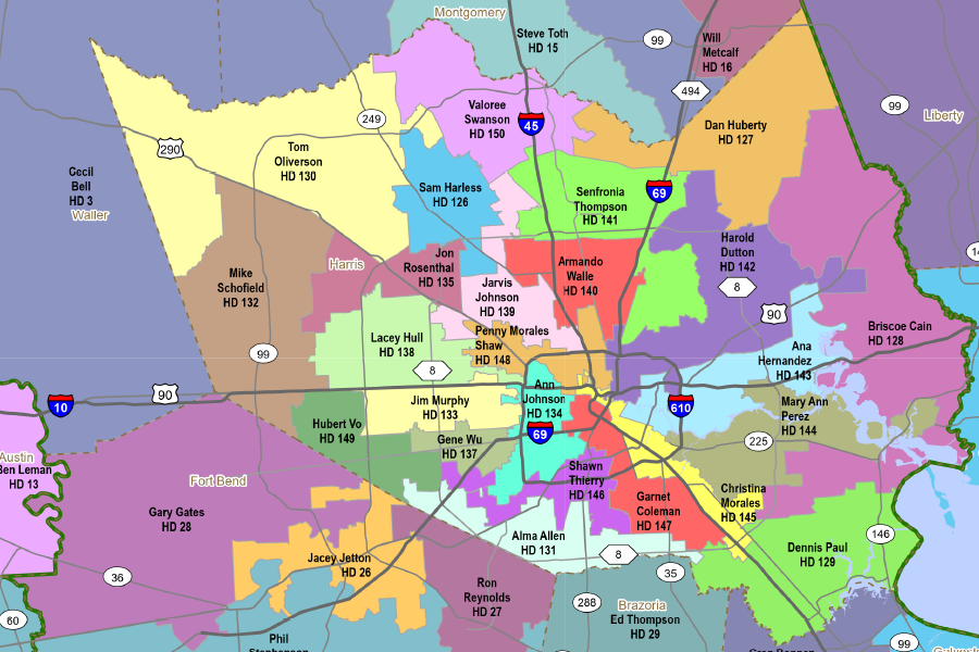 Houston Texas Area Map - Aggie Arielle