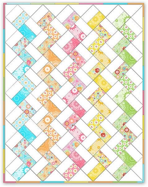 Jelly Roll Quilt Patterns Free Printable - Printable Templates