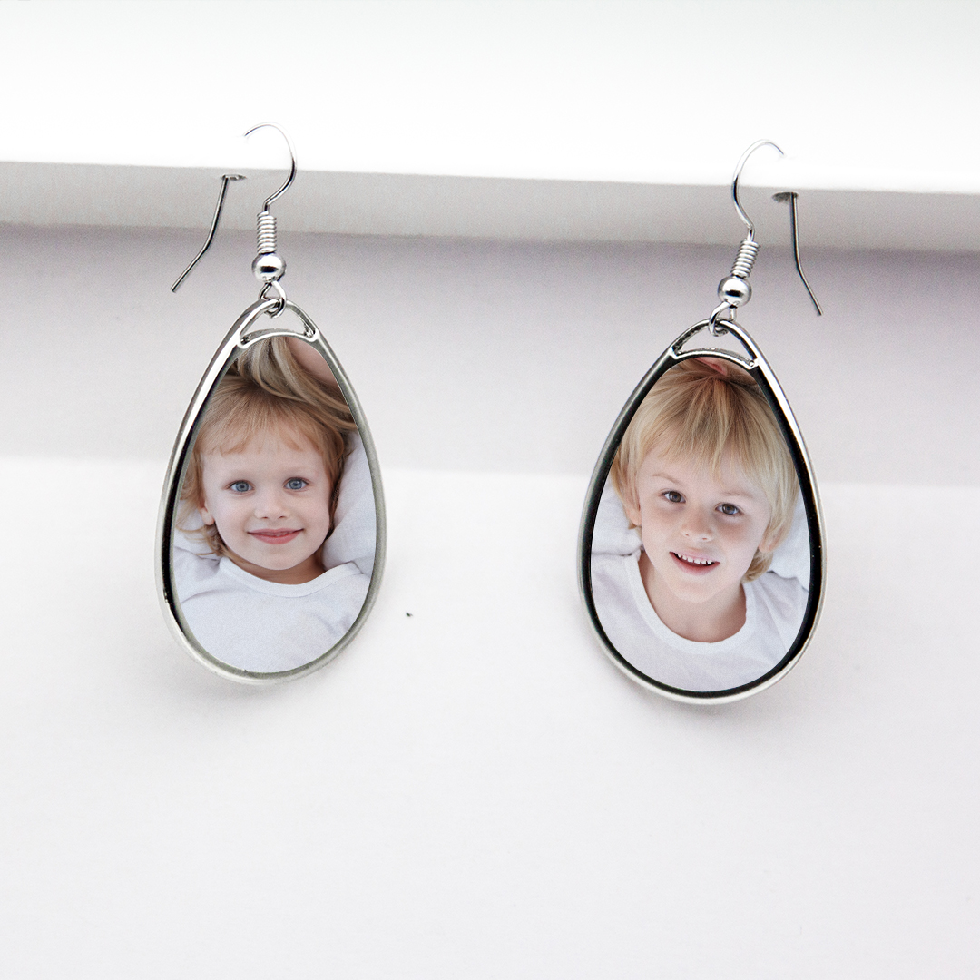 Custom Photo Earrings