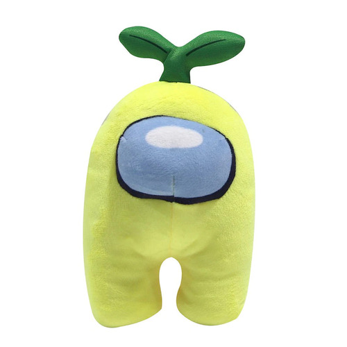 Among Us Plush Buddy - yellow with leaf