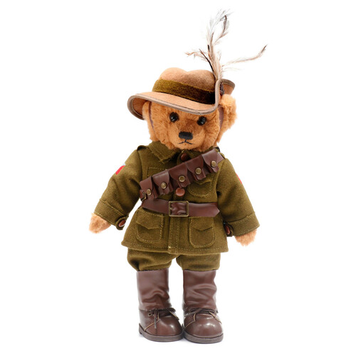 Trooper Jones - the Light Horse 20cm Bear ANZAC Teddy plush