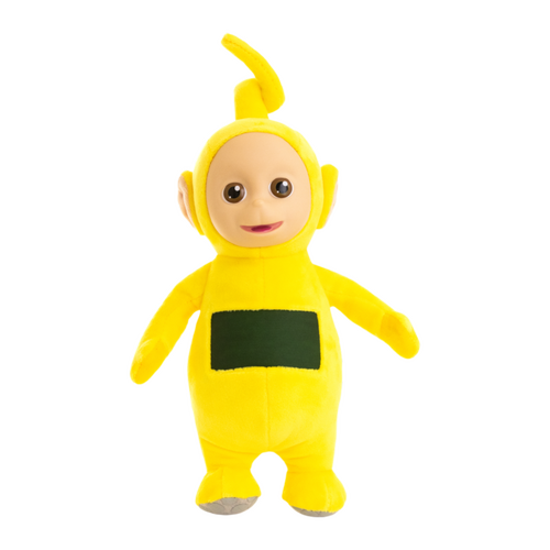 Teletubbies - Laa Laa 8'' Plush with Interactive Color Changing Belly Patch