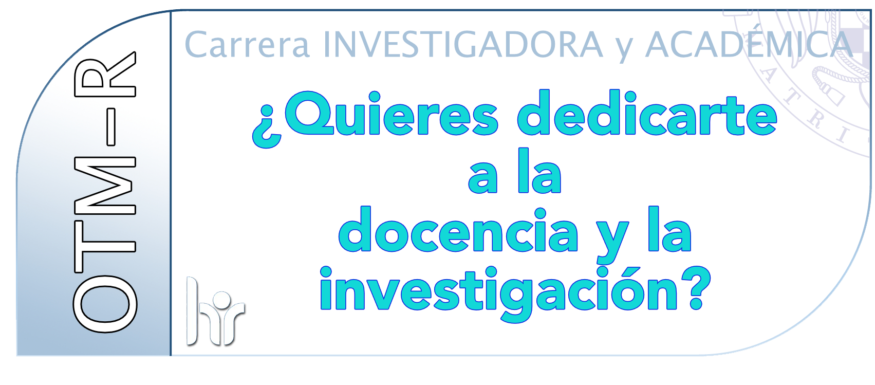 ¿Quieres dedicarte a la docencia y la investigación?