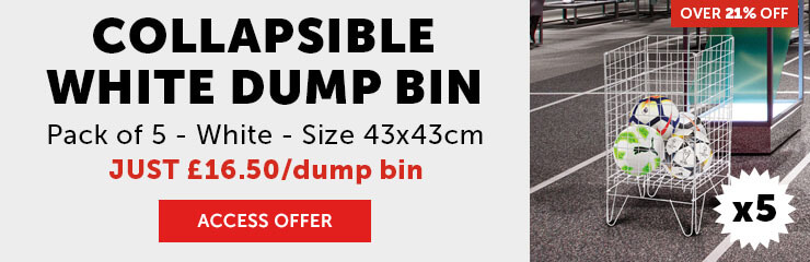 Multipack of 5 dump bins