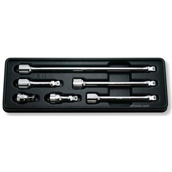 Koken PK3763/6 6 Piece 3/8''Dr. Wobble-Fix Extension Bar Set PK3763/6