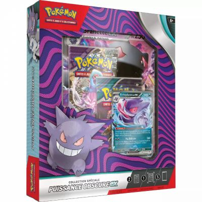 Coffret 5 Boosters Pok�mon Collection Sp�ciale - Puissance Obscure EX - Ectoplasma EX