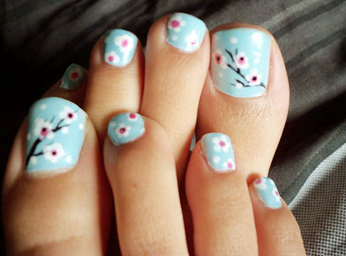 Toe nail art designs