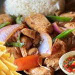 saltado de pollo