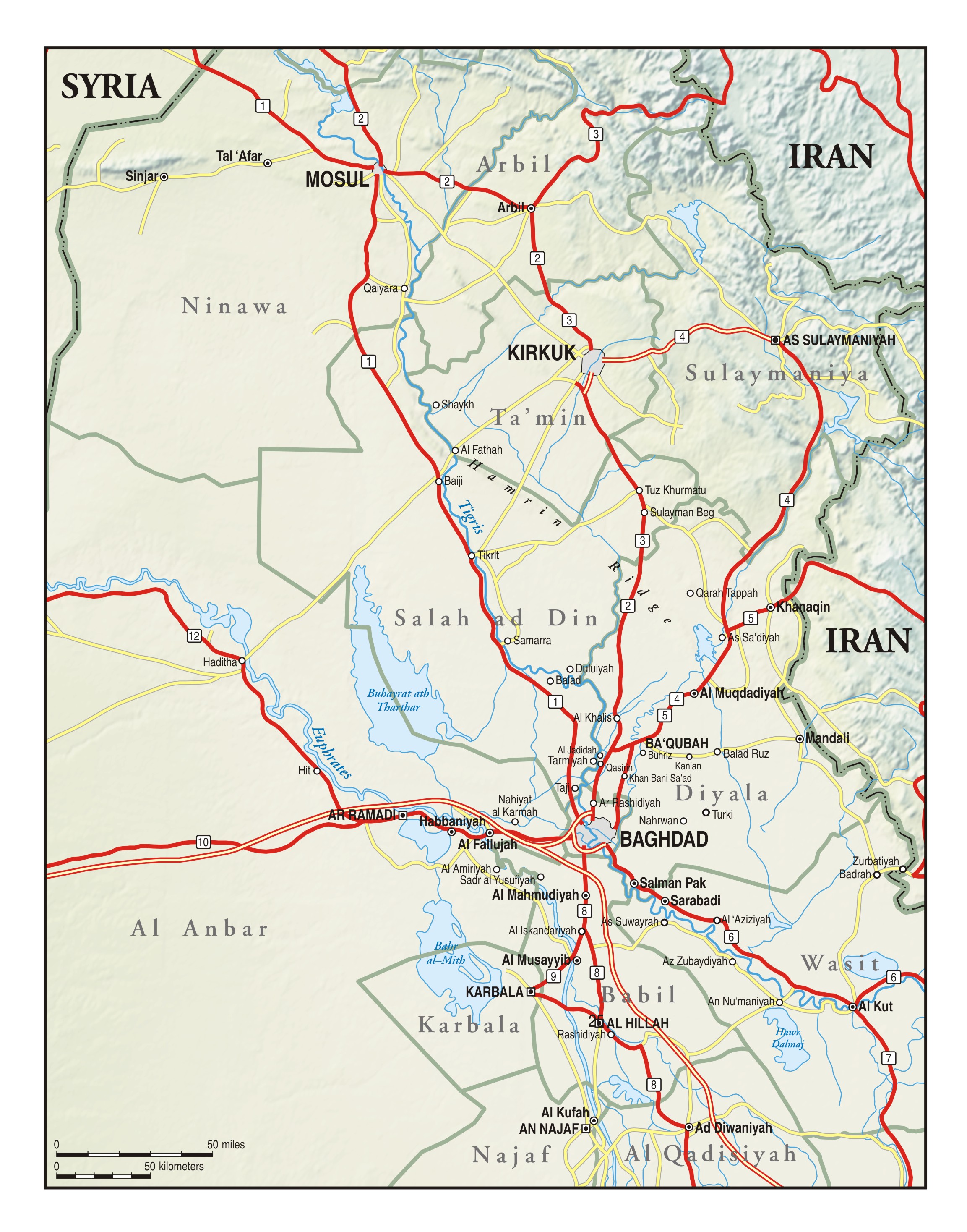 Central and Northern Iraq | Institute for the Study of War