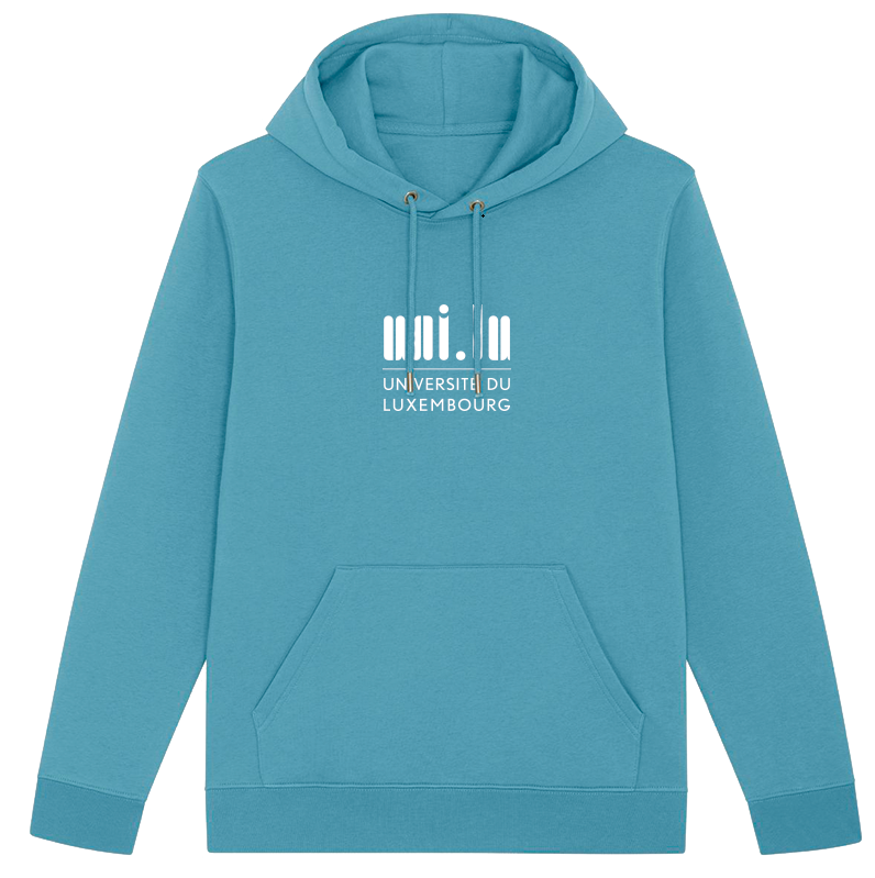 Uni.lu hoodie, light blue