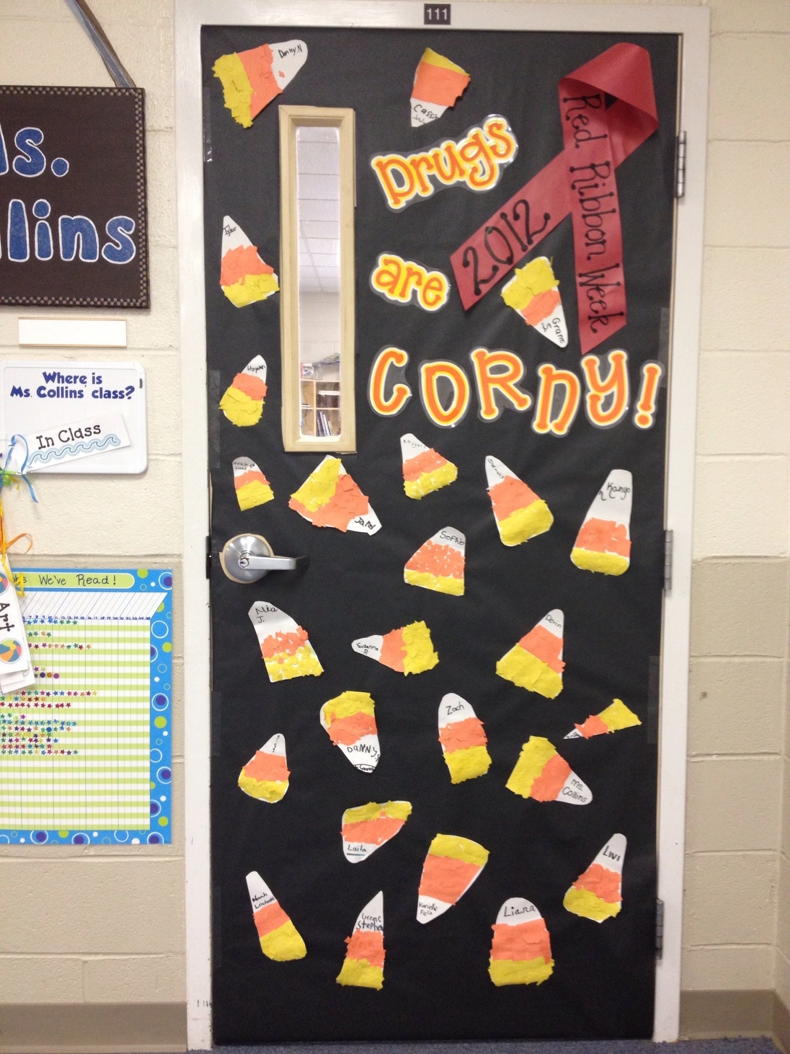 10 Great Red Ribbon Week Door Decorating Ideas 2024