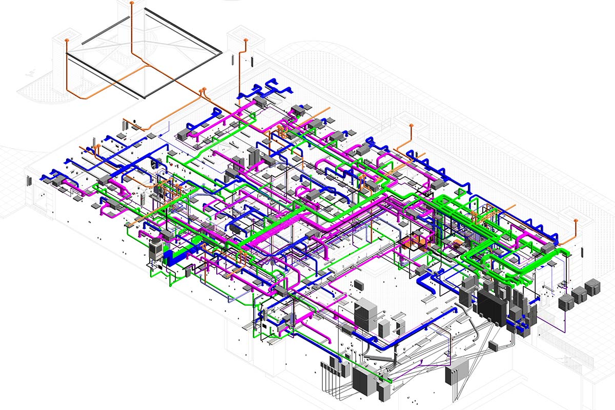 MEP-Model-of-Proton-Therapy-Healthcare-Facility-by-United-BIM