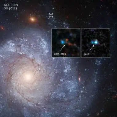 Potential Zombie Star discovered in the galaxy NGC 1301 in the constellation of Eridanus.