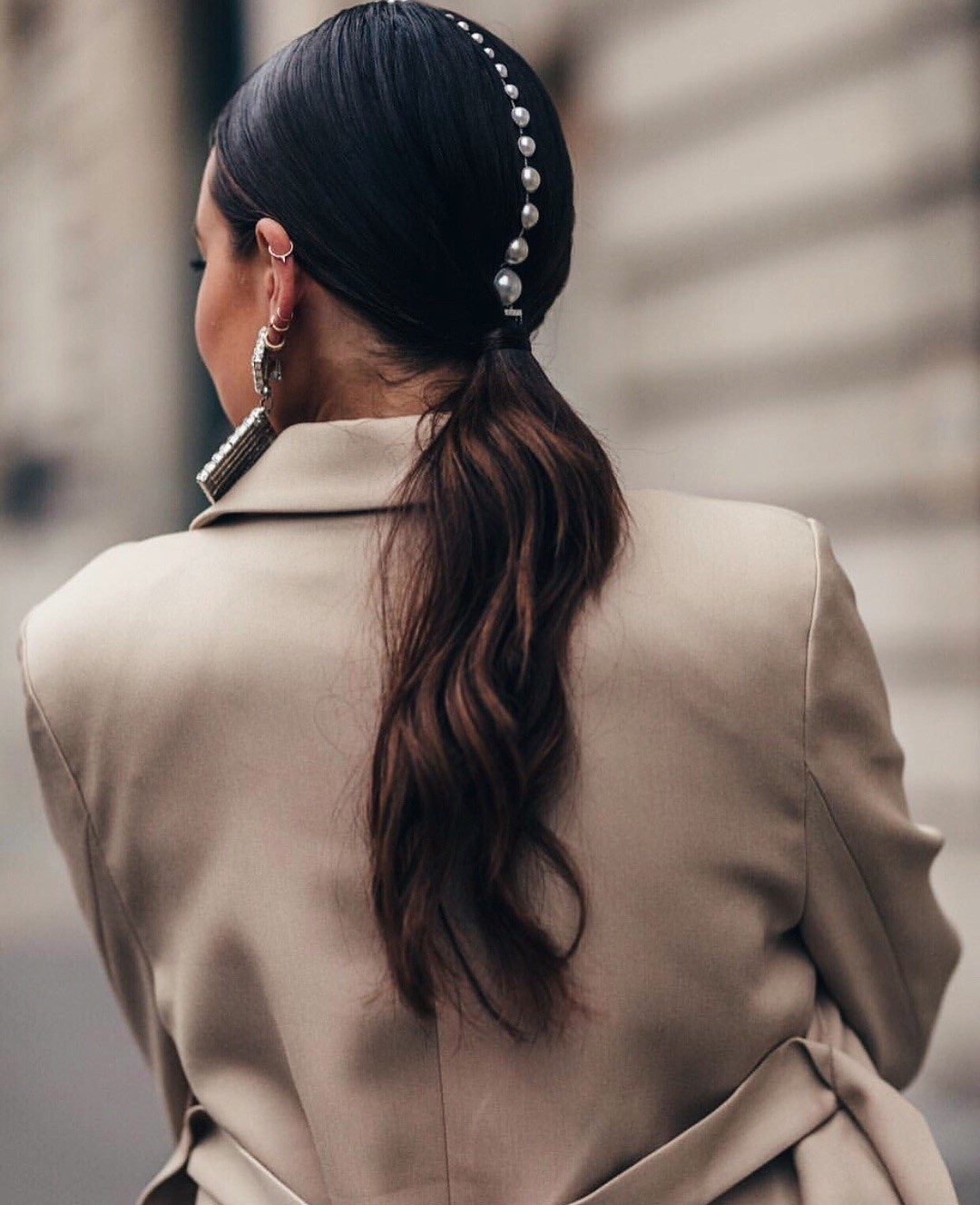 Studded Ponytail