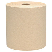 8" x 800 ft. Scott Hard Roll Towels - 1.5" Core