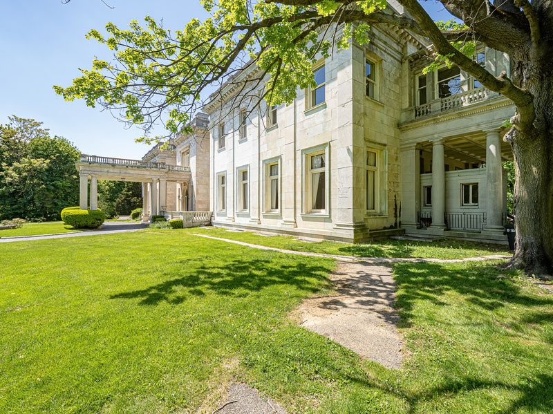 Exterior of Winfield Mansion.