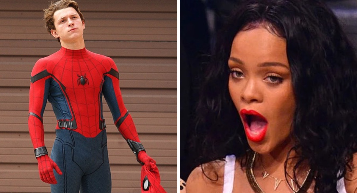 Tom Holland colgó el traje de Spiderman en show de TV. Ahora se convirtió  en la mismísima Rihanna | Upsocl