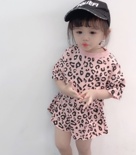 Leopard Print Toddler Baby Clothes