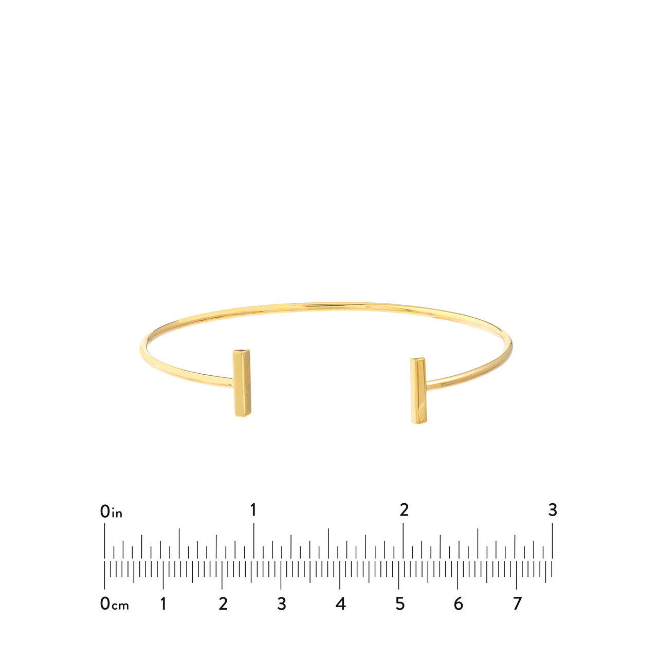 Staple Bar Cuff Bangle