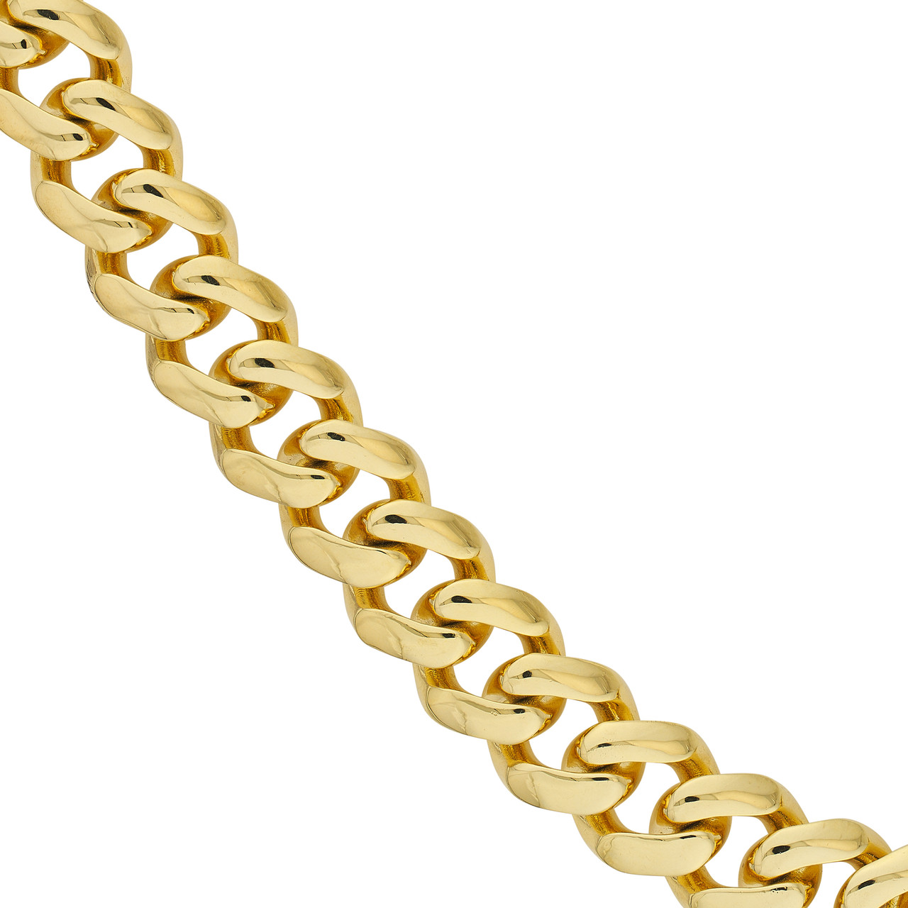 17.80mm Miami Cuban Box Lock Bracelet