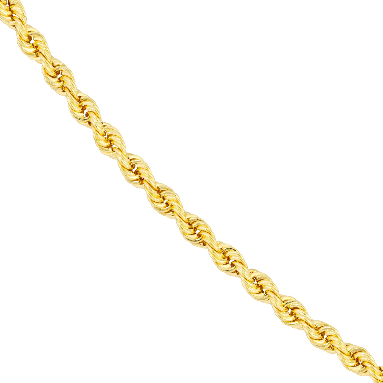 2.9mm Light Rope Chain Bracelet with Lobster Lock