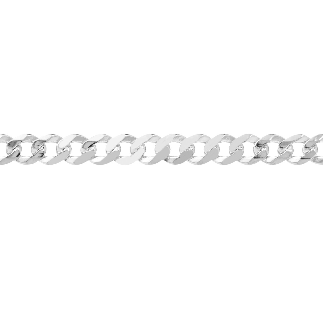 4.95mm Curb Chain Bracelet with Lobster Lock