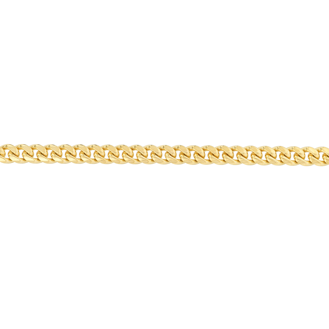 5.0mm Miami Cuban Chain Bracelet with Lobster Lock