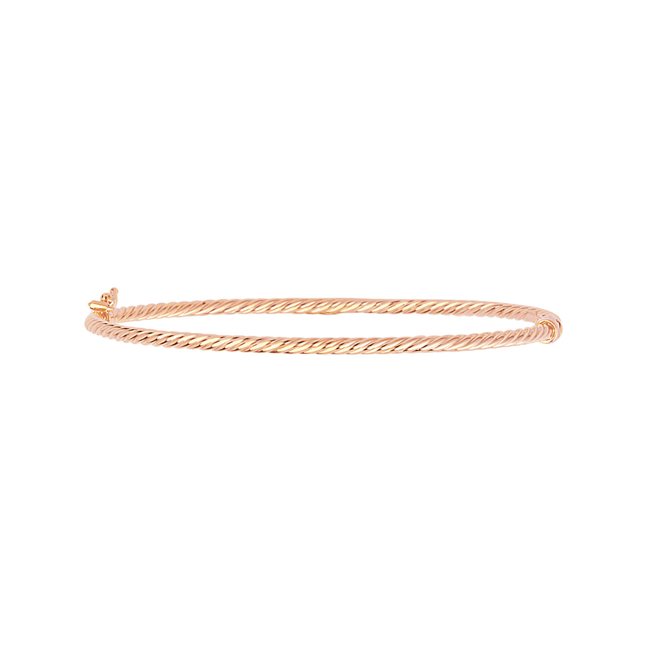 Twisted Tube Bangle