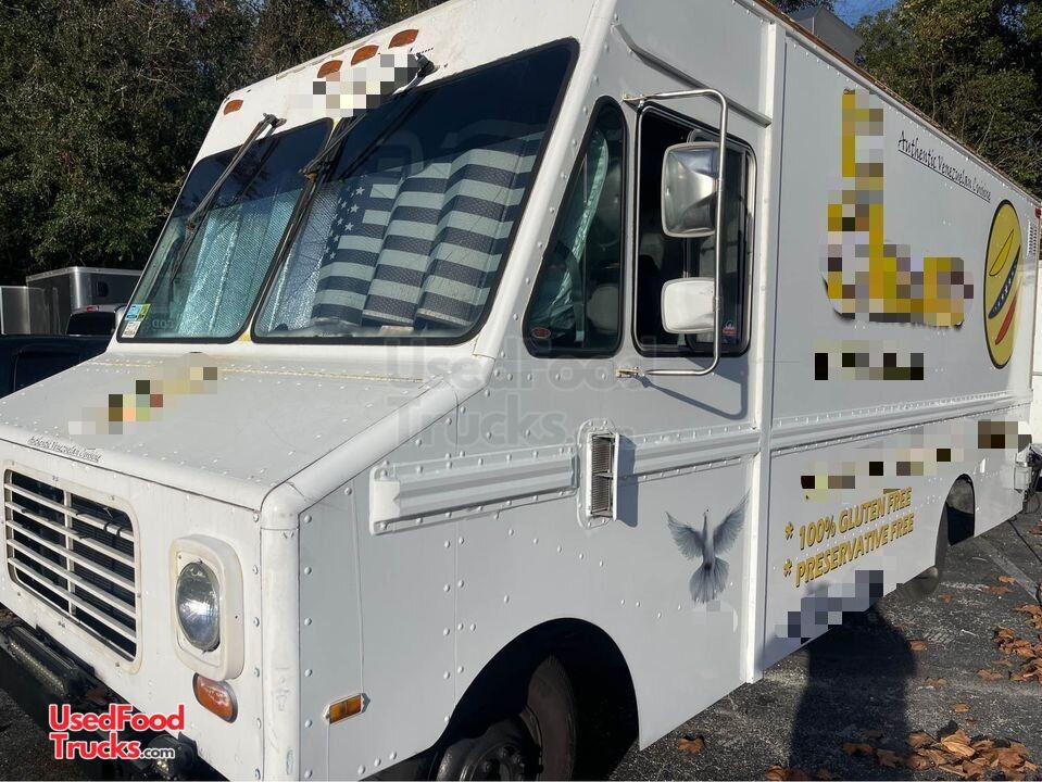 Ready To Go - Gmc P30 Step Van Street Food Truck With Pro-fire System