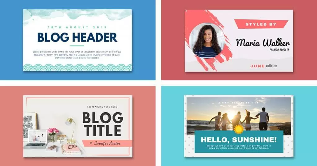 Adding Graphics Blog Post Headers