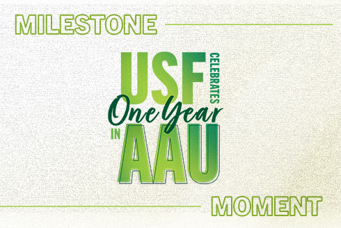 University of South Florida celebrates on year in the Association of American Universities!