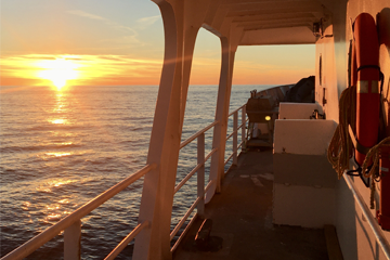 research vessel in gulf