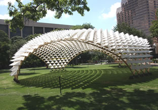 installation at Travis Park