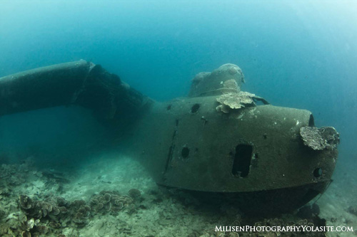 Kosrae PBM Plane Wreck