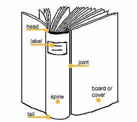 Physical Parts Of A Book