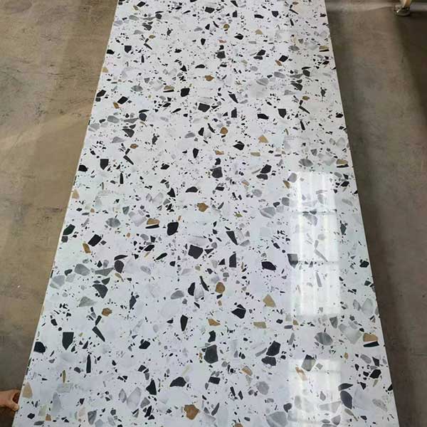 3mm Plastic PVC Wall Panel PVC Marble Wall Panel PVC Marble UV Sheet Waterproof For Wall Panel Decor