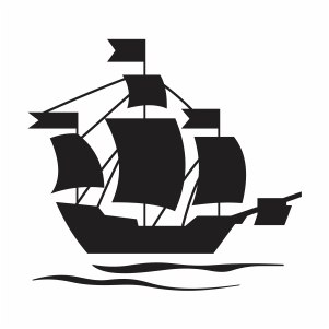 Pirate Ship Vector