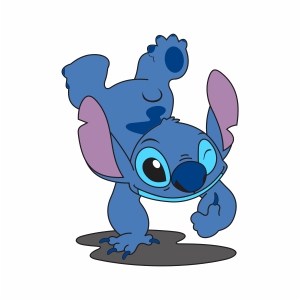 Stitch Disney Character vector