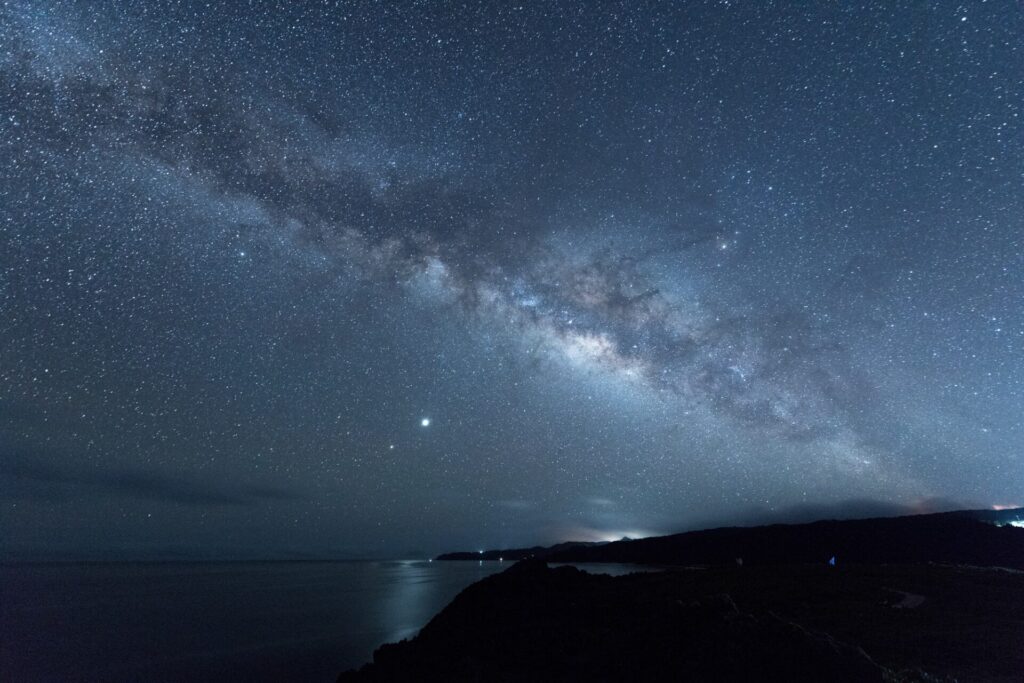 沖縄の美しい夜空