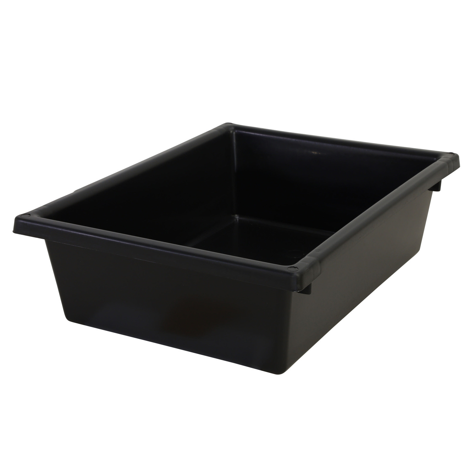 No. 4 Bins - 430x323x127mm (LxWxD) - 13.5L Black Recycled