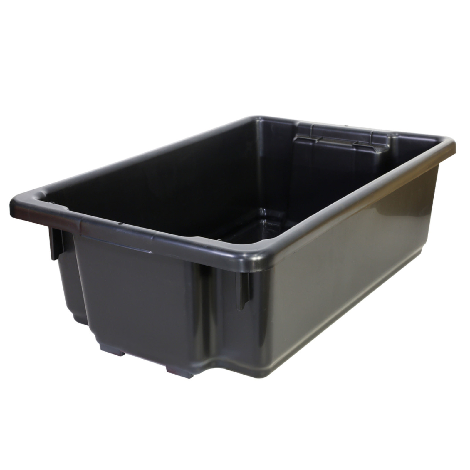 No.7 Bins - 645x413x210mm (LxWxD) - 32L Black Recycled