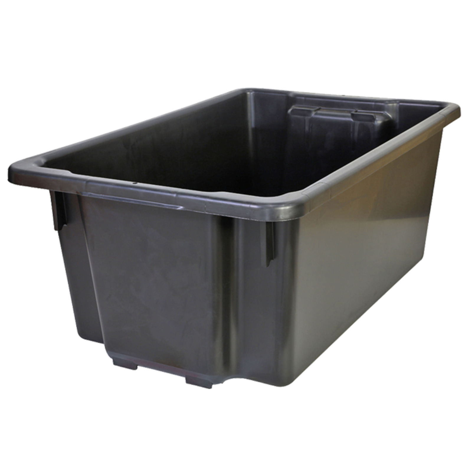 No. 10 Bins - 645x413x276mm (LxWxD) - 52L Black Recycled