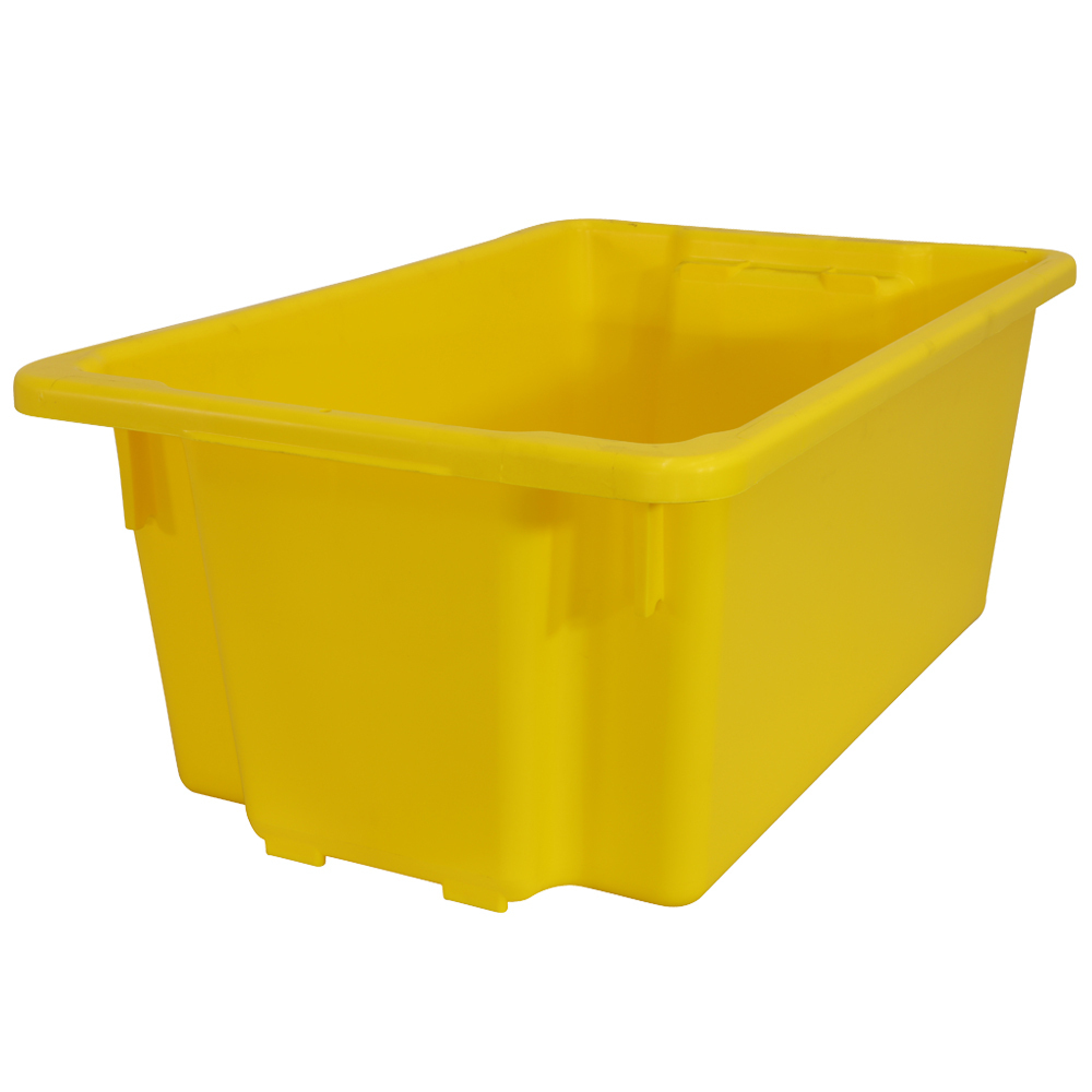 No. 10 Bins 645x413x276mm (LxWxD) - 52L capacity -YELLOW